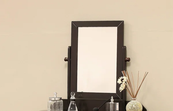 Frenchi Furniture Wood 3 PC Vanity Set Espresso