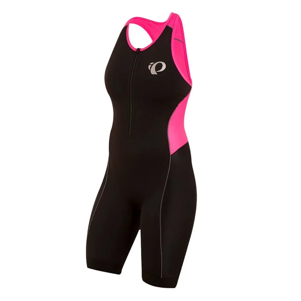Pearl Izumi Women's Elite Pursuit Tri Suit - Black - Pink - Small