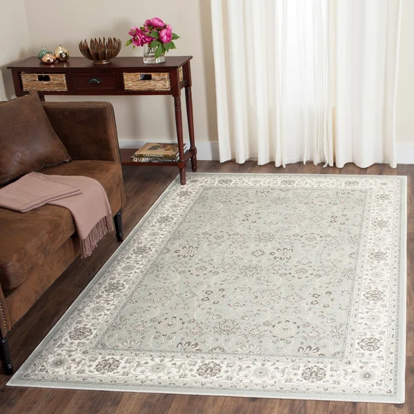 Safavieh Persian Garden Peg608D 4&0x22 x 5&7x22 Ivory, Black Area Rug