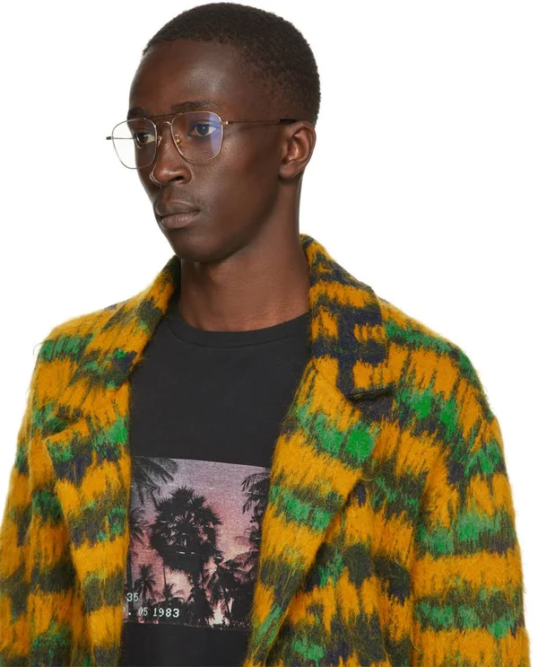 Saint Laurent SL 309 Opt Unisex Eyeglasses - Gold
