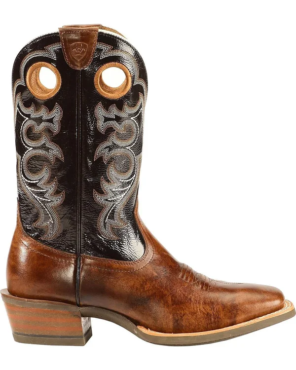 Ariat Men's Crossfire Western Boots - Black/Brown
