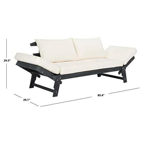Safavieh Tandra Modern Contemporary Daybed, Natural, Navy