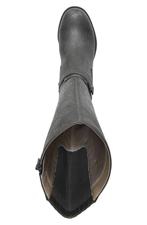 LifeStride Women's X-Felicity Riding Boot - Dark Grey Synthetic