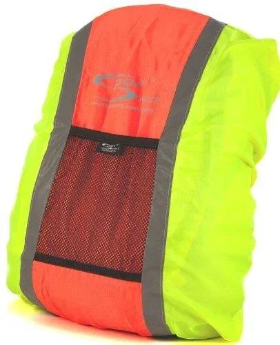 Sport Direct Srer10 Hi-Vis Reflective Rucksack Cover Yellow/Orange