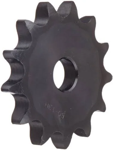 Browning 60A13 Plate Roller Chain Sprocket - Single Strand, Type A Hub, Steel, 5/8x22 Stocked Bore, 13 Teeth