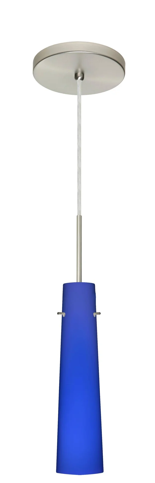 Besa Lighting 1BT-5674CM-SN Camino Pendant Light, Satin Nickel