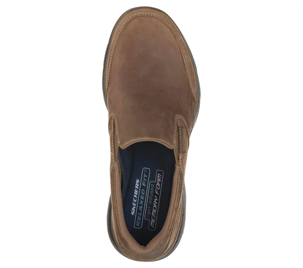 Skechers Men's Relaxed Fit Glides Calculous Slip On - Desert