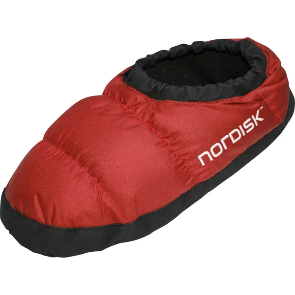 Nordisk Mos Down Slippers - Ribbon Red