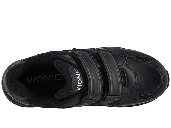 Vionic Tabi Women's Shoes Black Leather : 6 W