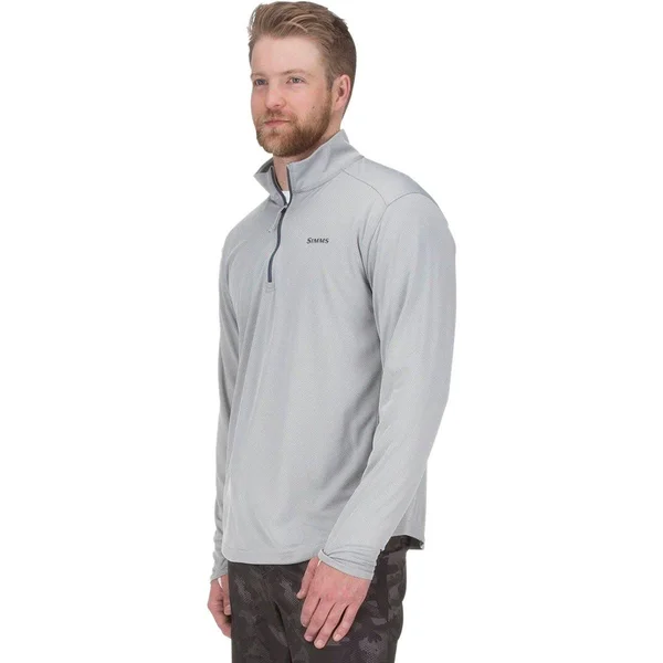 Simms Men's Solarflex Plus Half Zip - XL - Granite