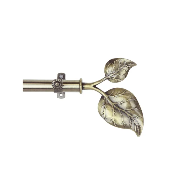 Rod Desyne Antique Brass Ivy Curtain Rod 48-in. - 84-In.