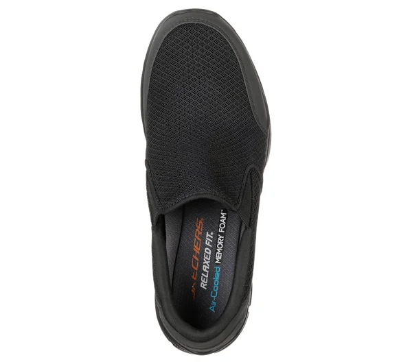 Skechers Men's Equalizer 3.0 Bluegate Loafer, Black, 12 M US