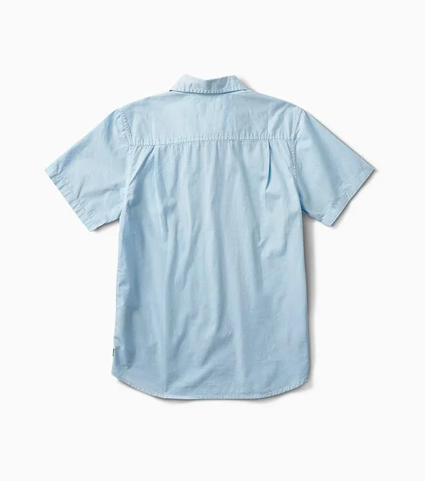 Roark Revival Well Worn Organic Cotton Shirt - Men's Slate Blue, XL