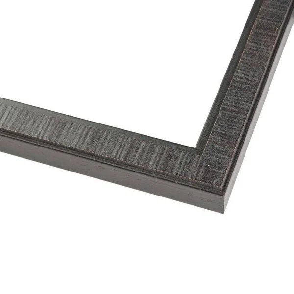 CustomPictureFrames.com 24x48 Stately Brown Wood Picture Frame - with Acrylic Front and Foam Board Backing