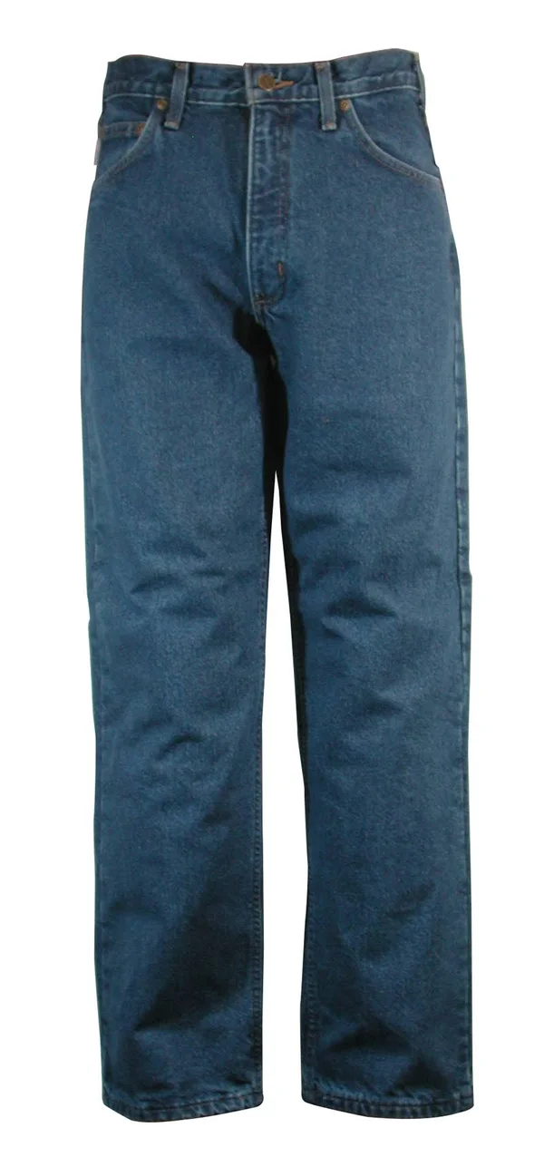 Carhartt Men's Relaxed Fit Jean-Straight Leg/Flannel-Lined
