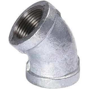 Southland (5) 1-1/2x22 Galvanized 45 Degree Malleable Iron Pipe Fitting Elbow 510-207BG