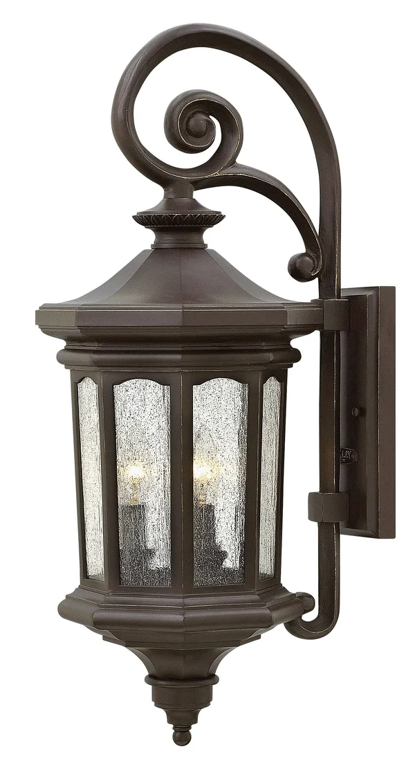 Hinkley 1604OZ-LL Raley Three Light Wall Mount in Oil Rubbed Bronze Finish - Beautiful Things Lighting