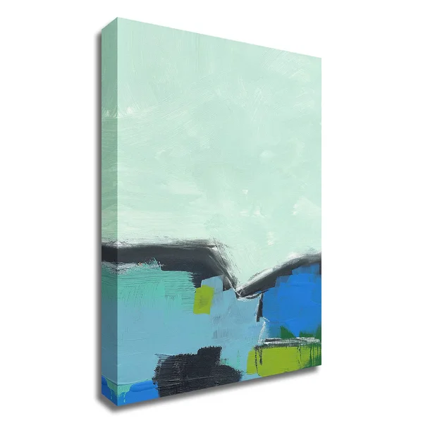 18x22 x 12x22 Landscape NO. 98 by Jan Weiss Print on Canvas