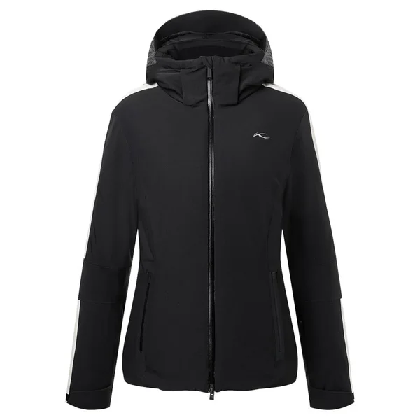 KJUS Women's Formula Jacket for Adults, Black/Pebble Rock