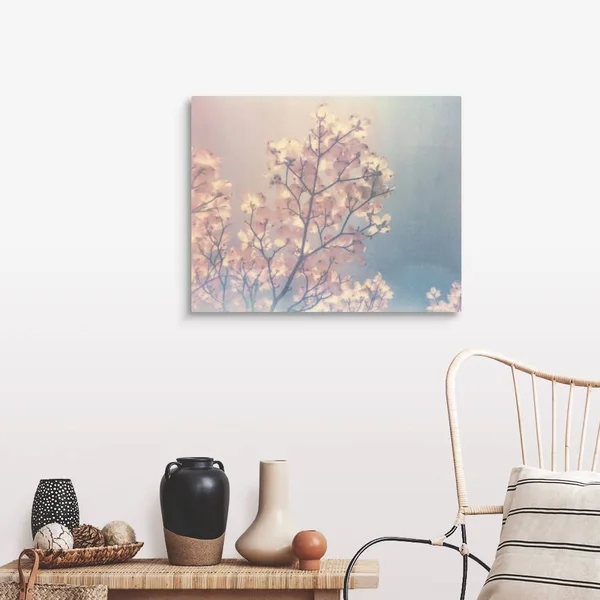 Flowering Dogwood I, Large Solid-Faced Canvas Wall Art Print, Great Big Canvas