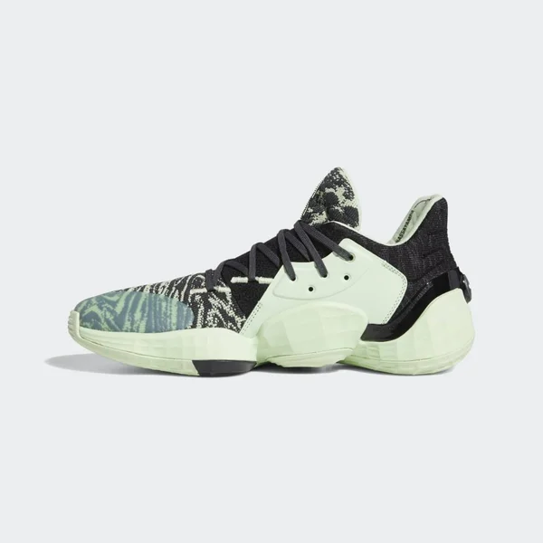 Adidas Harden Vol. 4 Shoes Green 17 - Mens Basketball Shoes