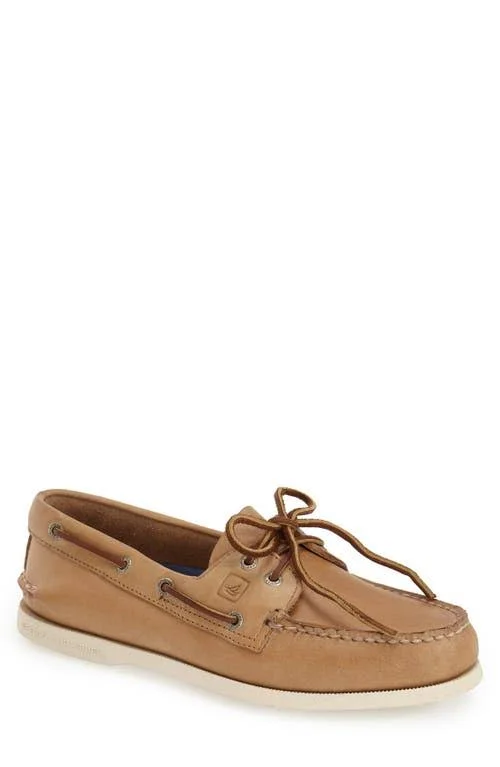 Sperry &Authentic Original& Boat Shoe - Size 6.5 in Oatmeal at Nordstrom