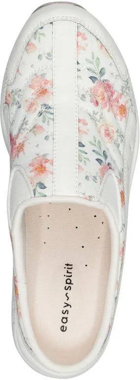 Easy Spirit Traveltime Clogs - White - Slippers