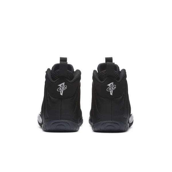 Nike Boys Little Posite One - Basketball Shoes Black/Black/Grey Size 03.5