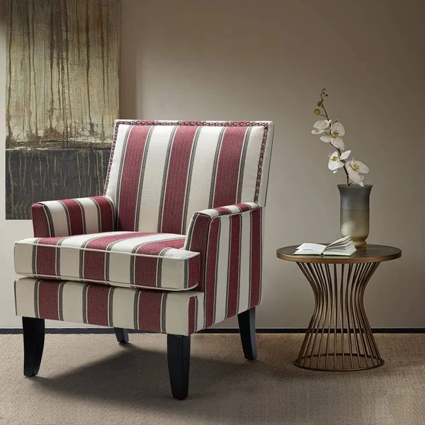 Copper Grove Dhi Upholstered Armchair (Red)(Foam)