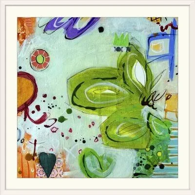 &Ms. Alice and Peep&s Long Story No.10& Gina Cochran Painting Print Great Big Canvas Size: 28x22 H x 28x22 W x 1x22 D, Format: W