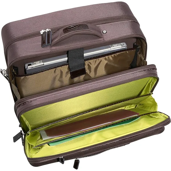 Women in Business Francine Collection - Croco 17.3x22 Laptop Roller Case