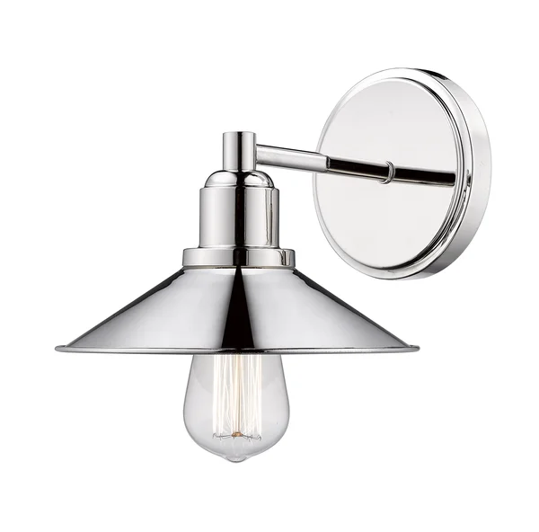 Z-Lite 613-1V-PN Casa 1 Light Vanity, Polished Nickel