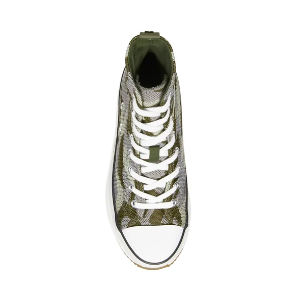 Madden Girl Winnona Women's Platform High-Top Sneakers - Size: 6.5, Green