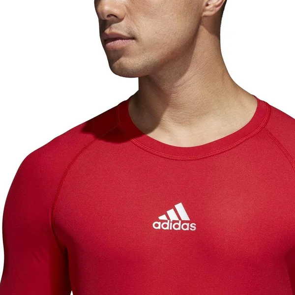 Adidas Long Sleeves Shirt Alphaskin-Red