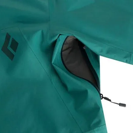 Black Diamond Liquid Point Shell Jacket - Women's Meadow Green - Xs