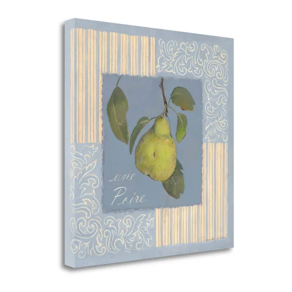 Une Poire by Anita Phillips Gallery Wrap Canvas Art Printed on Heavy