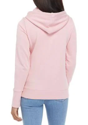 Tommy Hilfiger French Terry Hoodie, Created for Macy&s - Bridal Rose