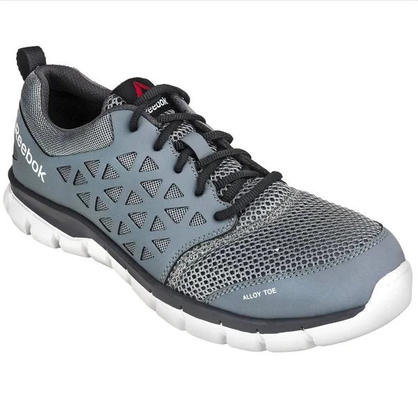 Reebok Sublite Cushion Work Alloy Toe, Men's Gray