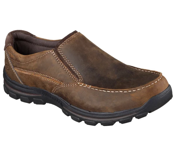 Men's Skechers - Braver Rayland Slip on Casuals 10 Brown