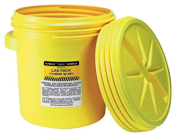 Eagle 1650 Lab Pack Drum - 20 Gallon - Screw Top Lid