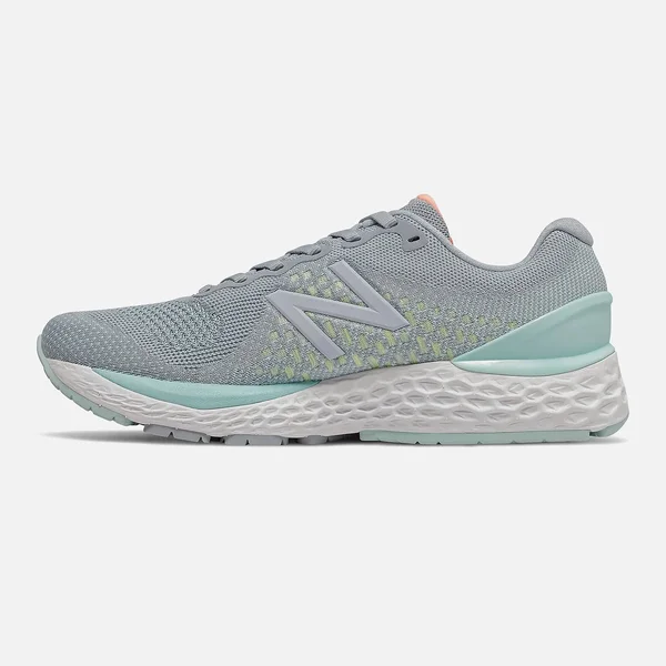 Women's New Balance Fresh Foam 880 V10 Light Aluminum/Black 9 B