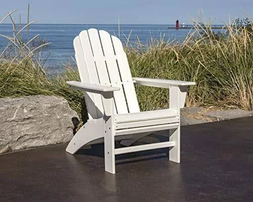 POLYWOOD Vineyard Curveback Adirondack Chair (Lime)
