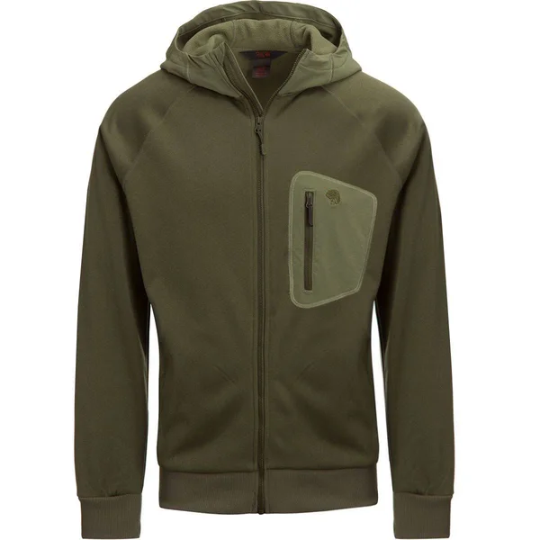 Mountain Hardwear Men & S Norse Peak Full Zip Hoody - Dark Army