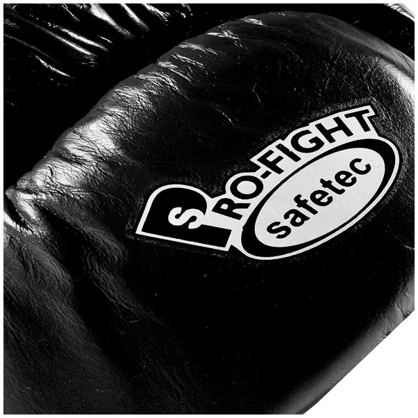 Cleto Reyes Safetec Professional Fight Gloves, Black, 10 oz