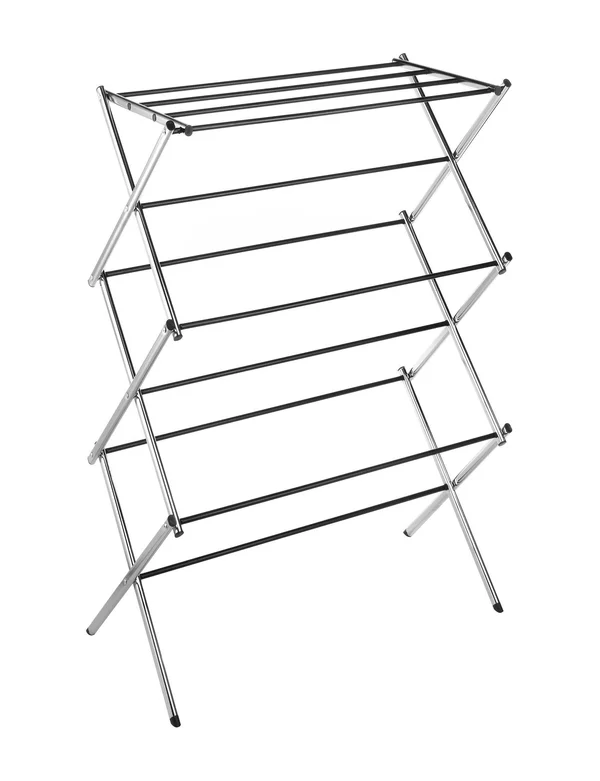 Whitmor Folding Clothes Drying Rack - Chrome