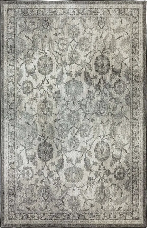 Karastan Euphoria New Ross Ash Grey 2& x 3& Area Rug