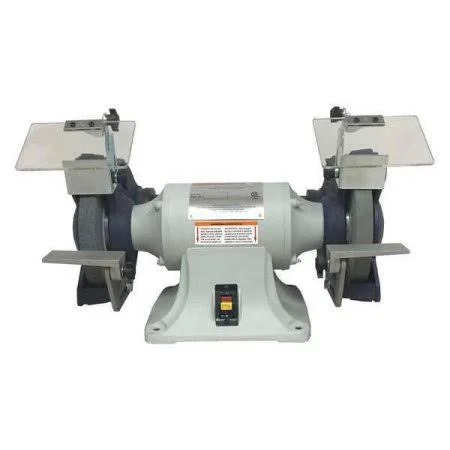 Dayton 2LKT1 Bench Grinder - 8 in, 3/4 HP, 3 Ph 220/440V