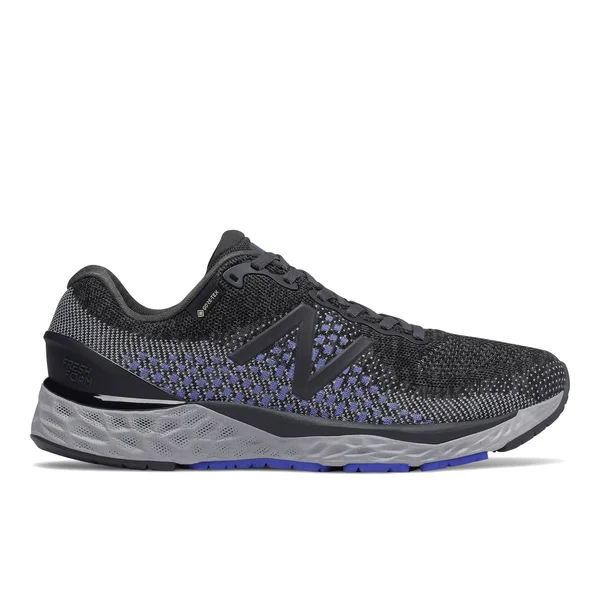 New Balance Women's Fresh Foam 880 V10 GTX Black with Thunder - 10, B