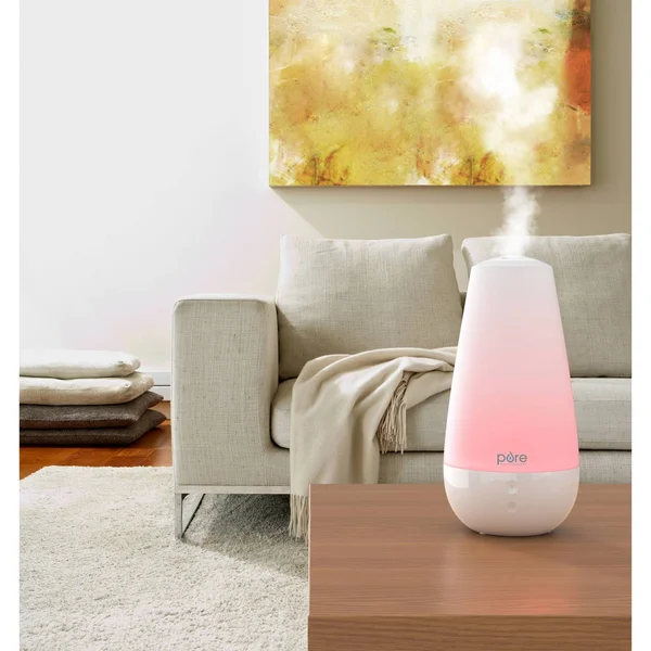 Pure Enrichment PureSpa XL – Extra Large Premium Aroma Diffuser with 2, 000ml Tank – 3-in-1