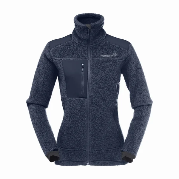 Norrona Women's Trollveggen Thermal Pro Jacket - Large - Indigo Night